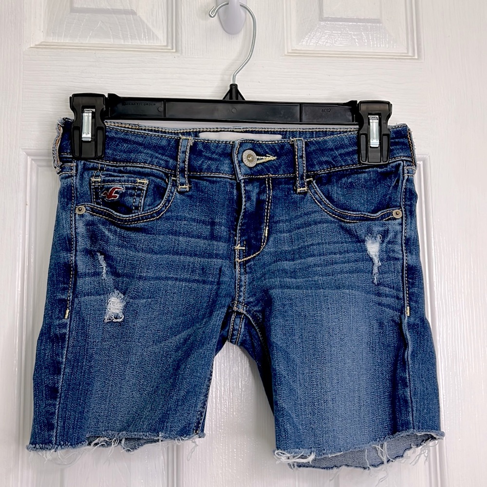 Hollister Denim Shorts Size 0R
